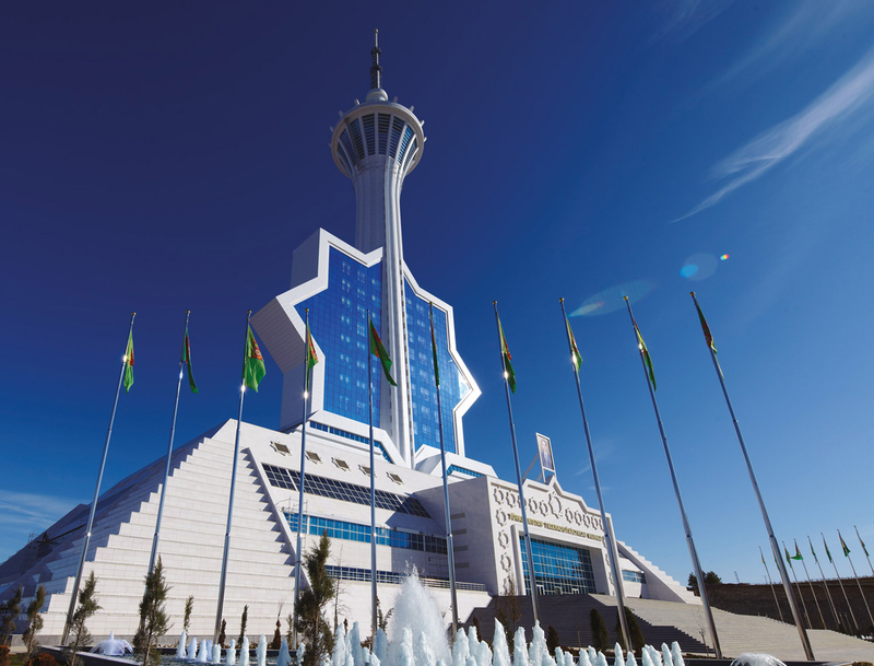 Illustration for article titled Turkmenistan's Astonishing Attempt To Build A City Of The Future